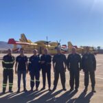 I Canadair italiani contro gli incendi in Grecia