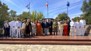 CEFALONIA, L’AMBASCIATORE CUCULI RENDE OMAGGIO AI CADUTI DELLA DIVISIONE ACQUI